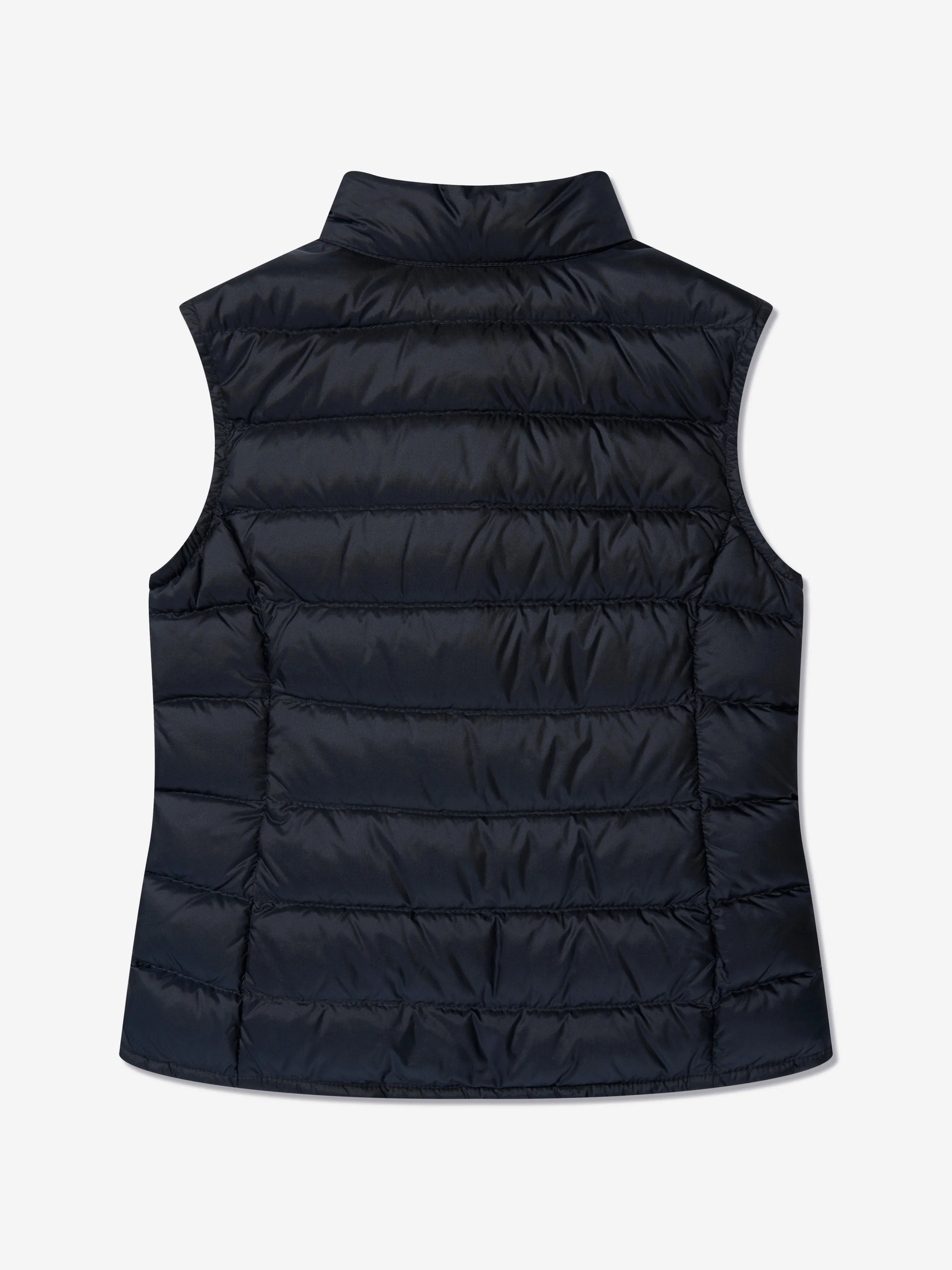 Moncler Enfant Girls Down Padded Liane Gilet in Navy