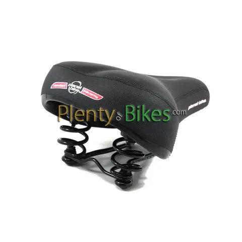 Planet Bike Mens Comfort Web Spring Saddle