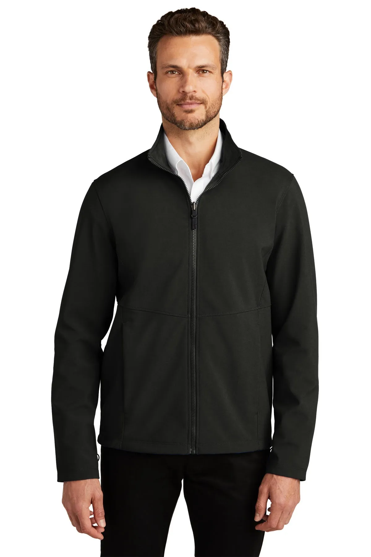 Port Authority Collective Soft Shell Customized Jackets, Deep Black