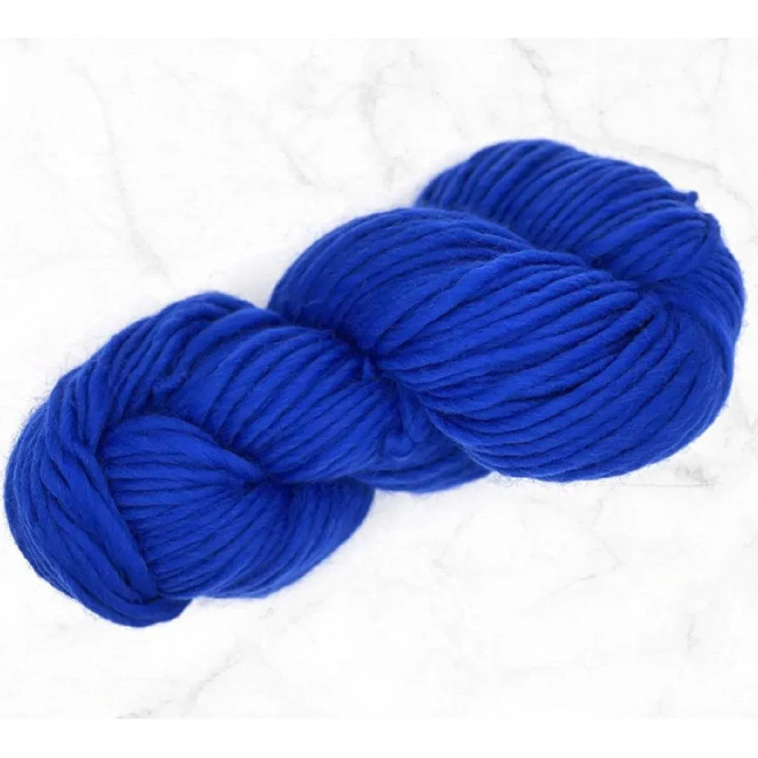 Premium Super Bulky (Chunky) Weight Solid Color Merino Yarn