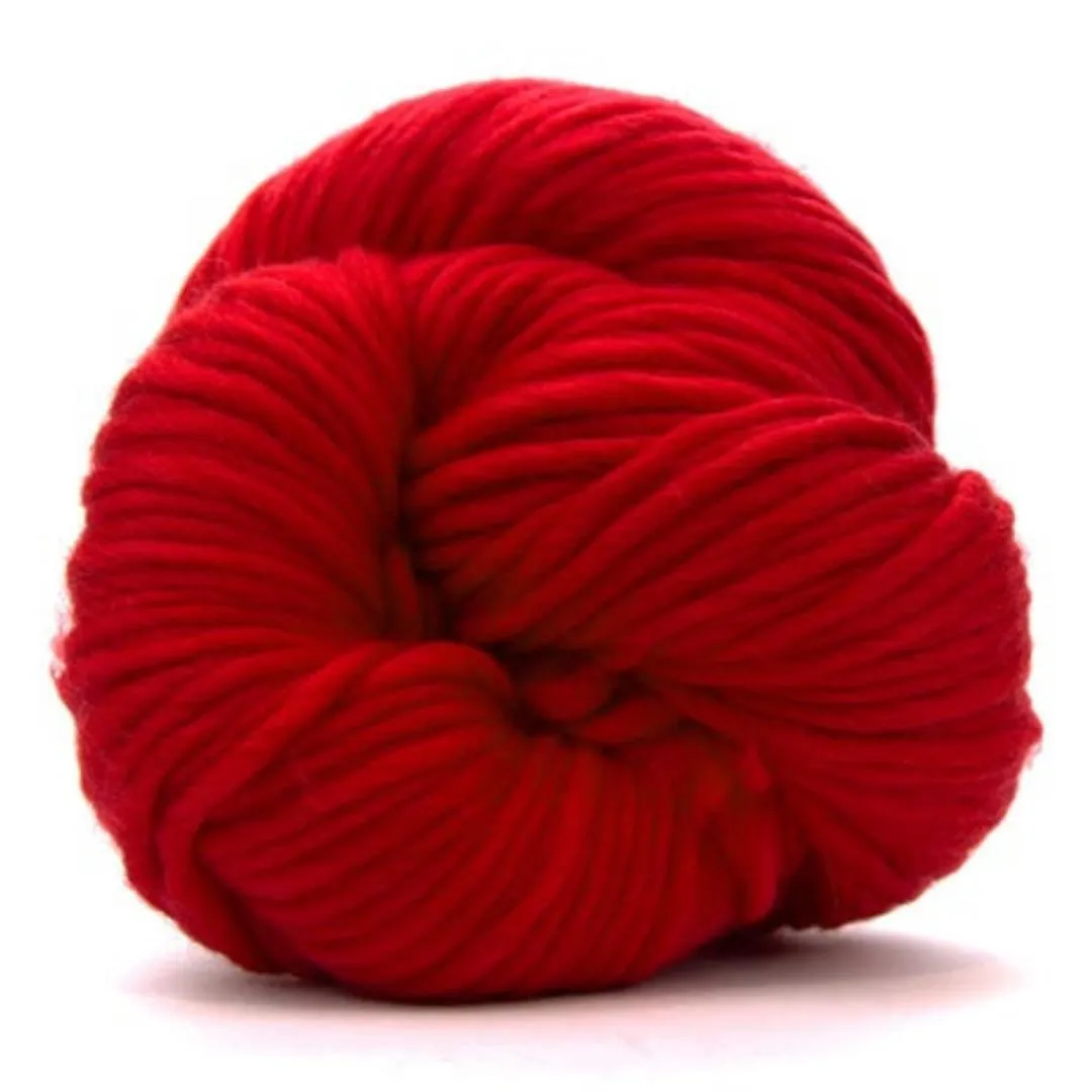 Premium Super Bulky (Chunky) Weight Solid Color Merino Yarn