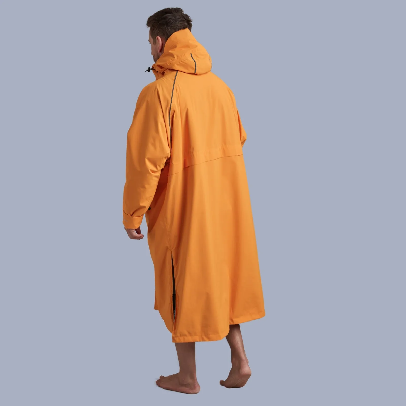 Red Adults Pro Long Sleeve Waterproof Dry Changing Robe Alter EVO