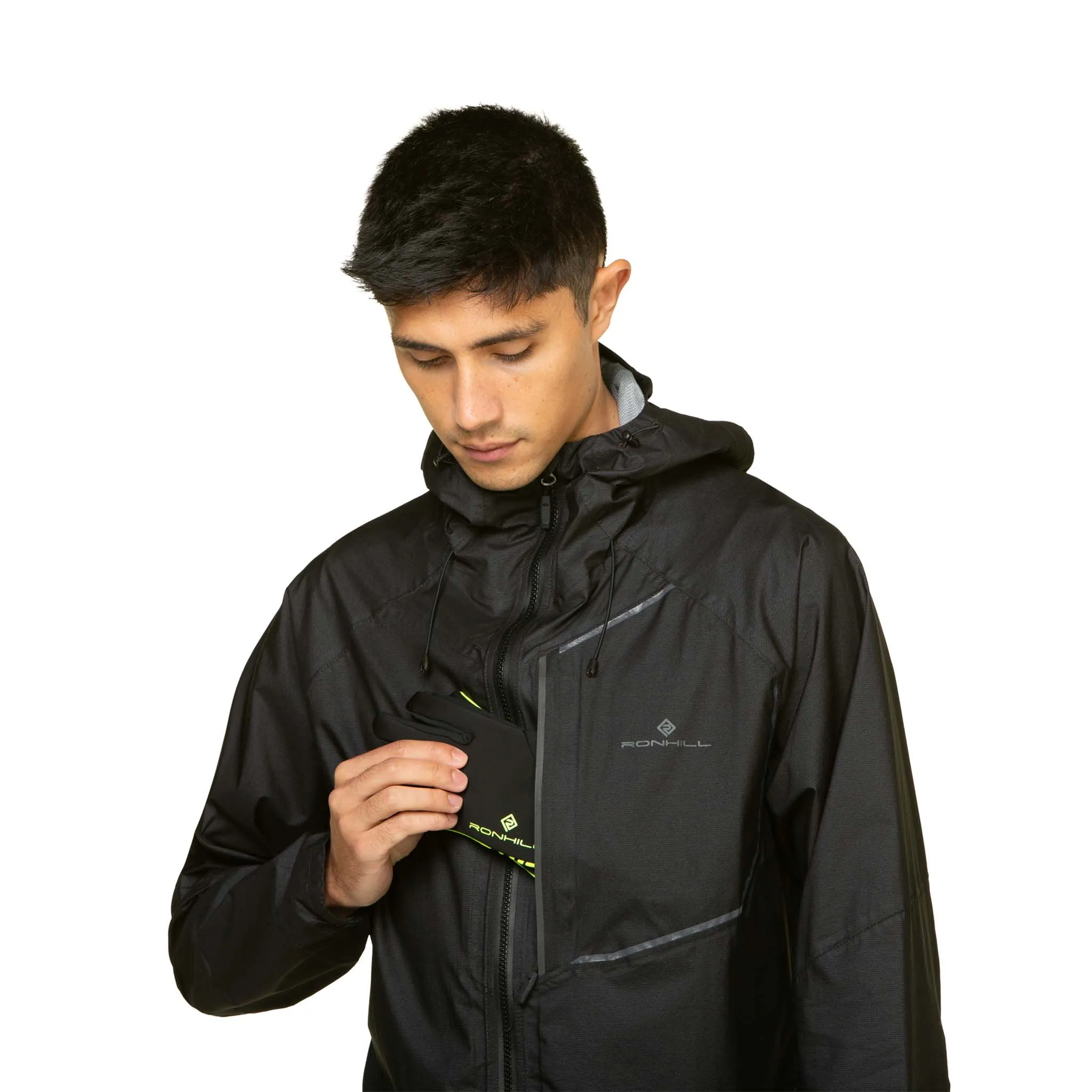 Ronhill | Men's Tech Fortify Jacket - All Black