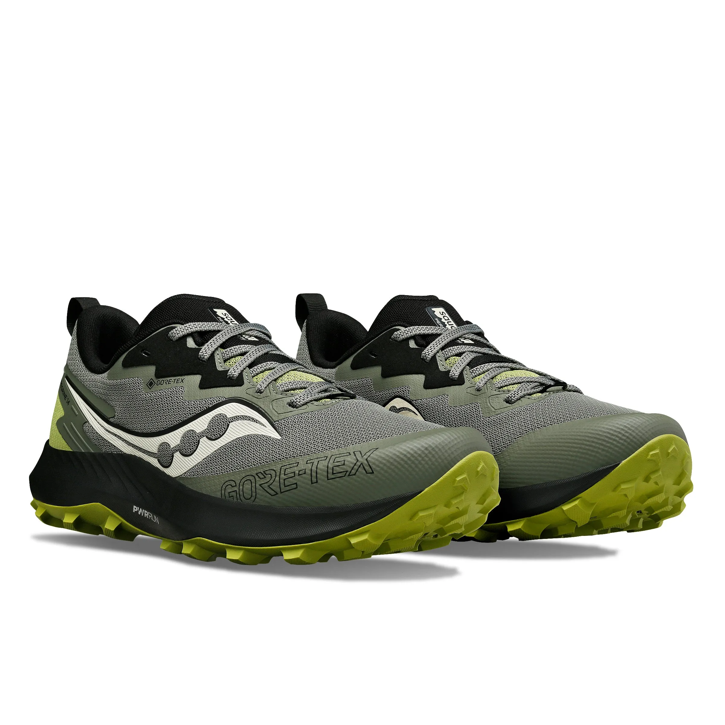 Saucony Peregrine 14 GTX (Mens) - Bough/Olive