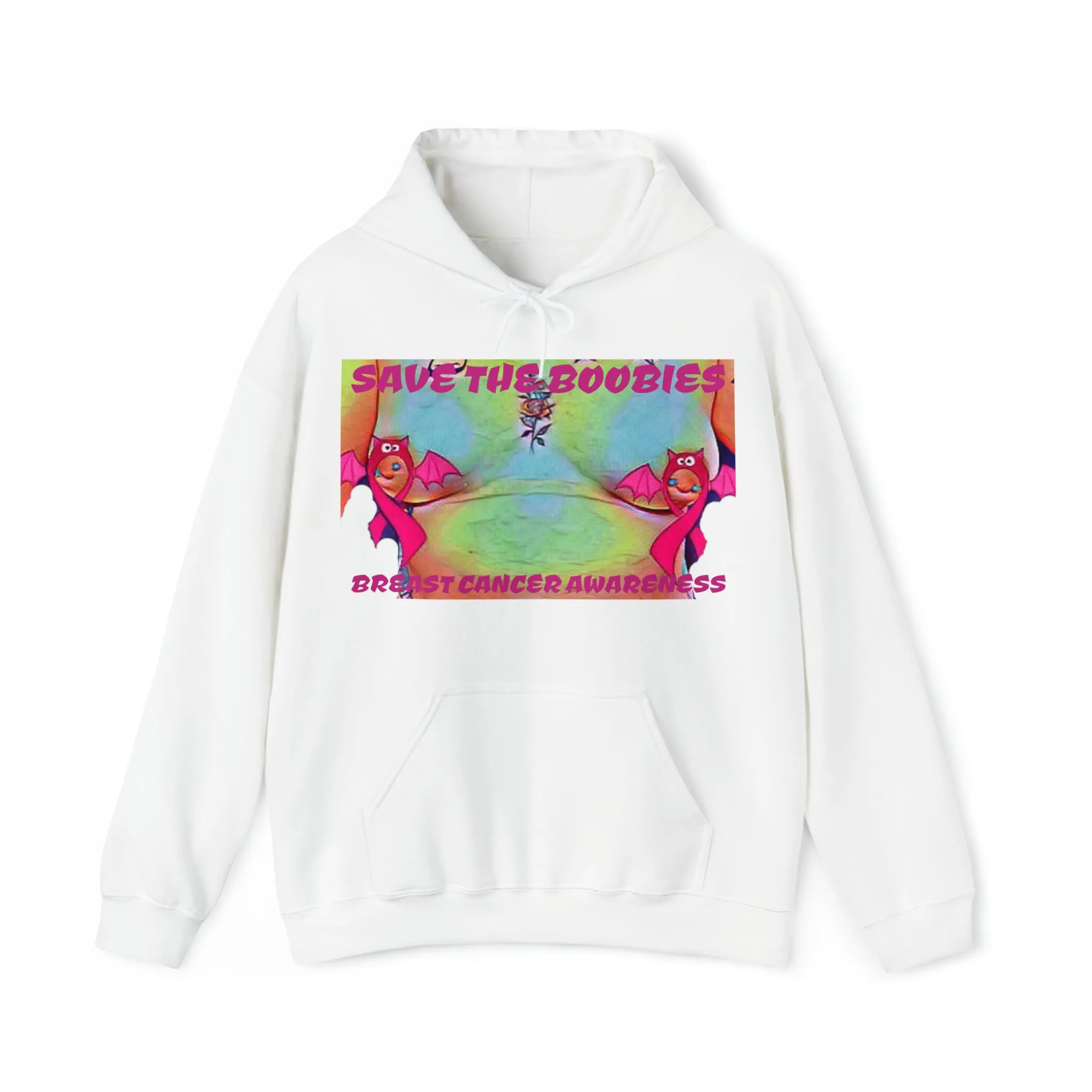 SAVE THE BOOBIES Hooded Sweatshirt