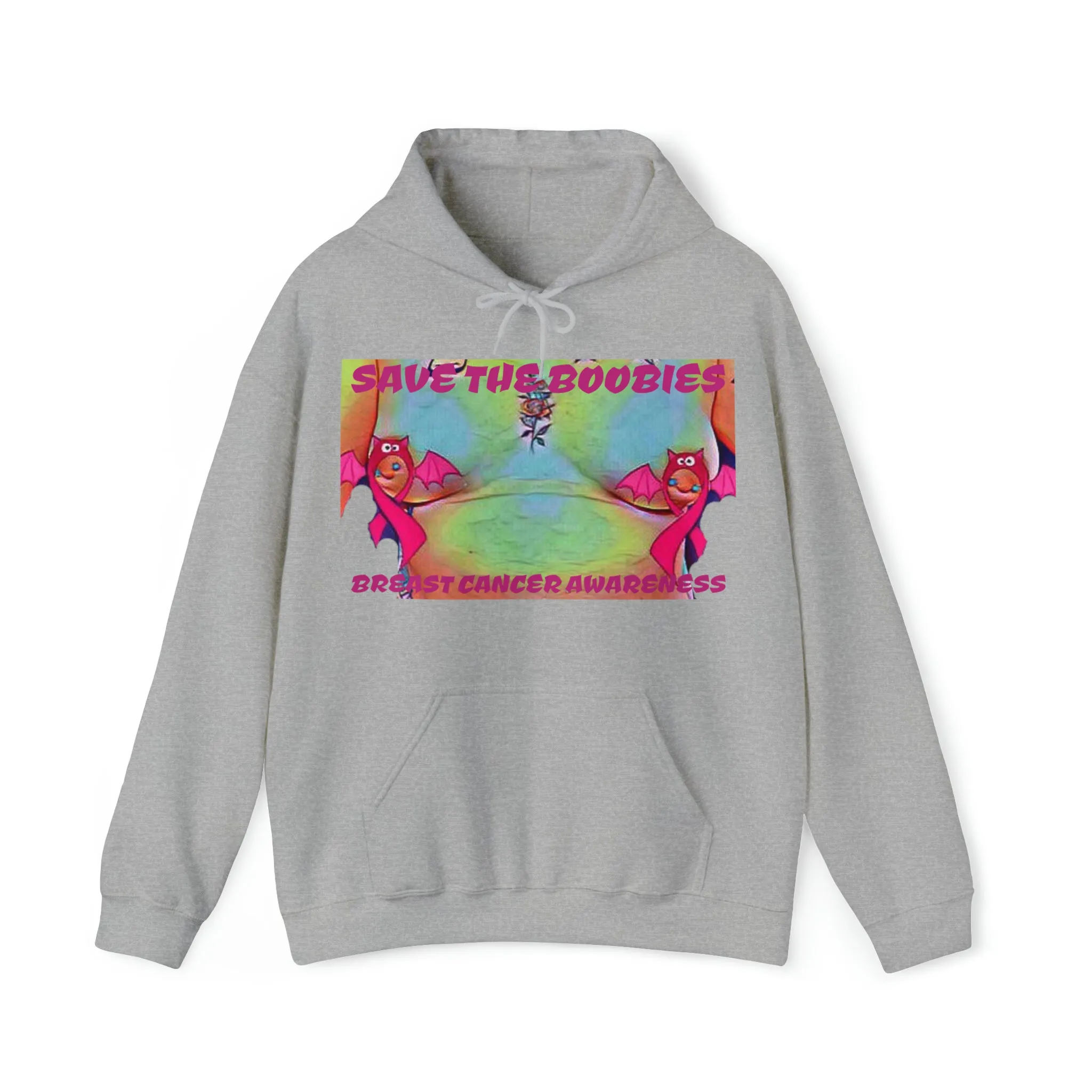 SAVE THE BOOBIES Hooded Sweatshirt