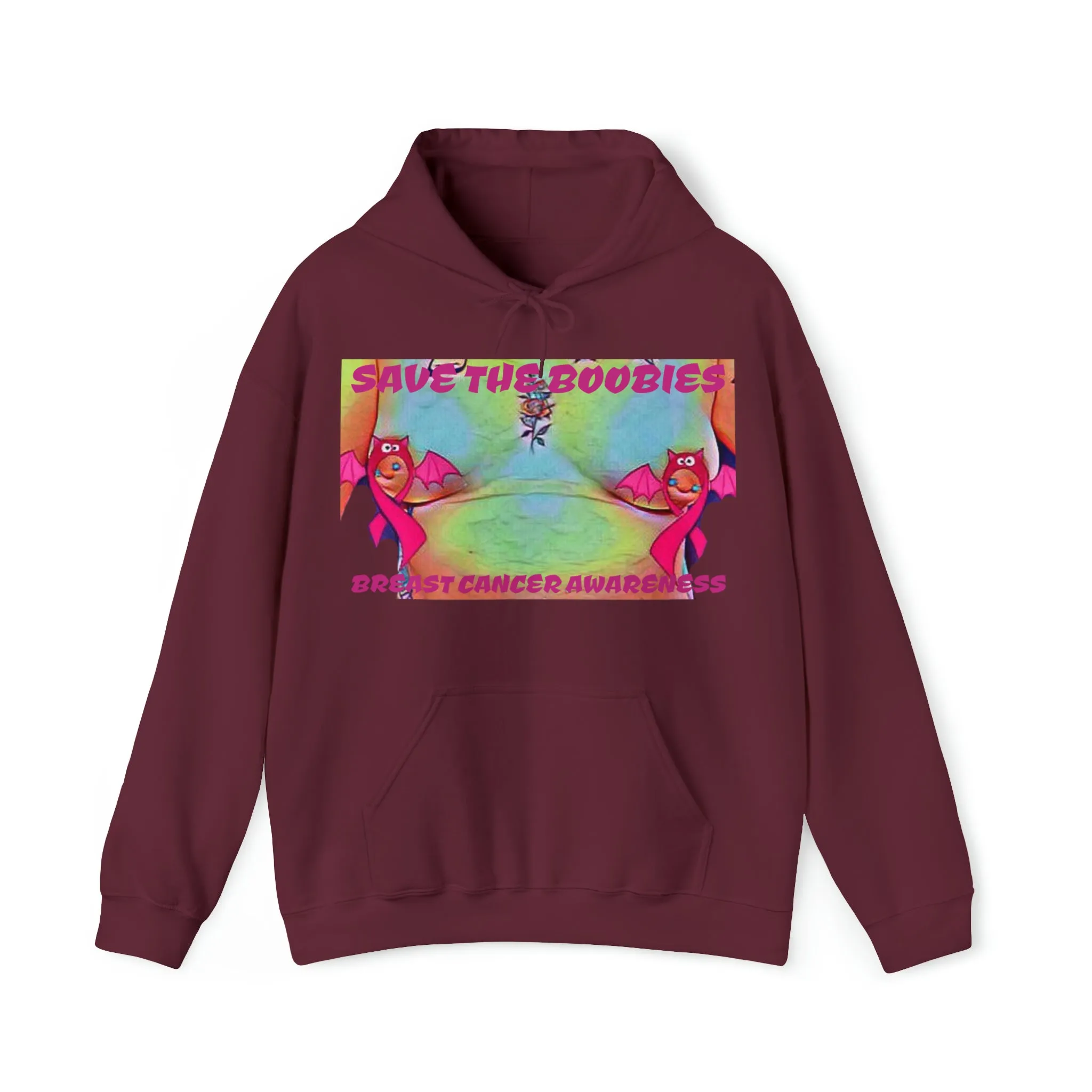 SAVE THE BOOBIES Hooded Sweatshirt