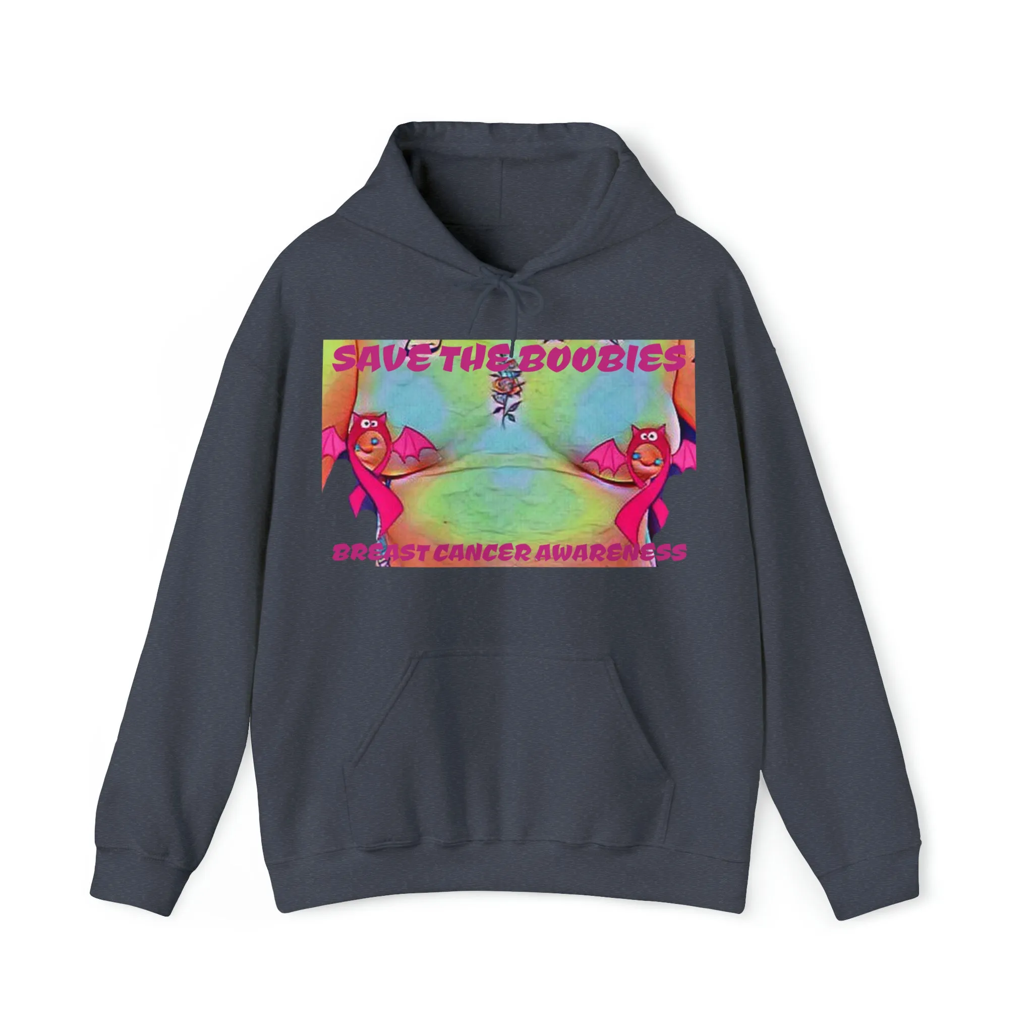 SAVE THE BOOBIES Hooded Sweatshirt