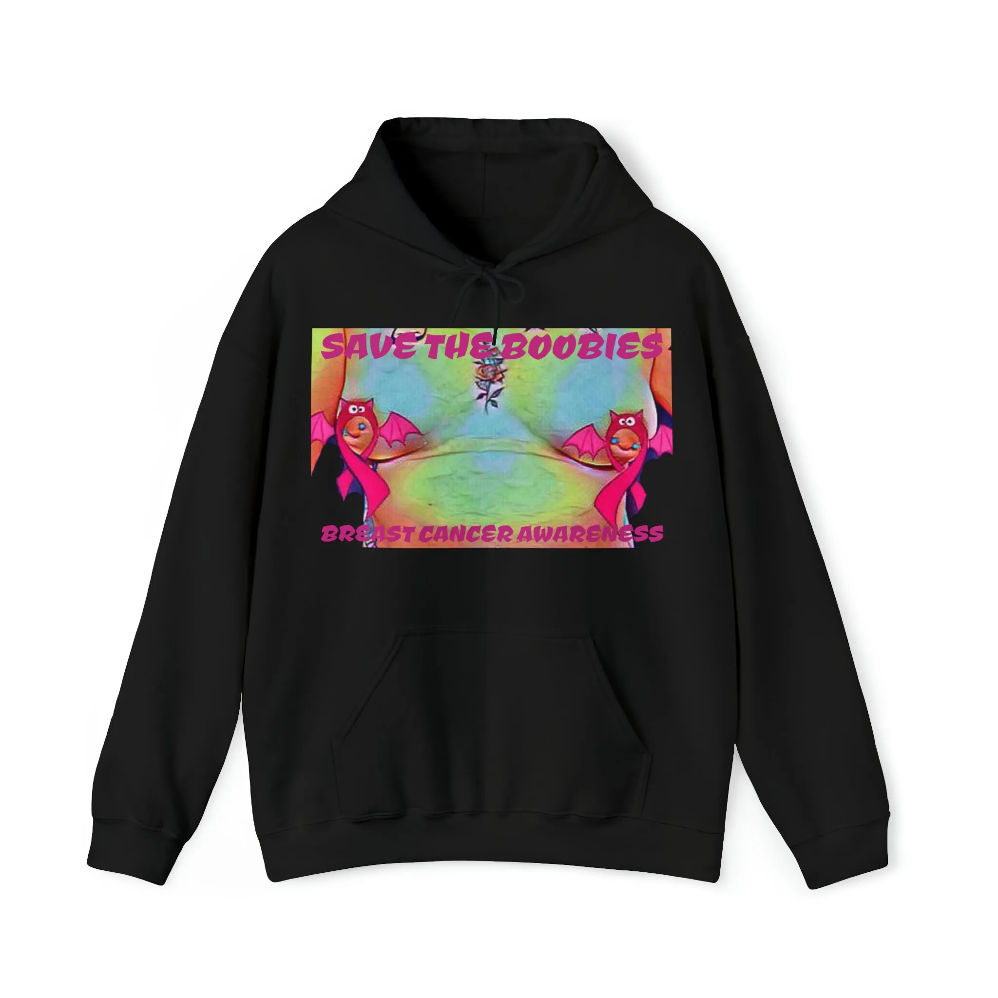 SAVE THE BOOBIES Hooded Sweatshirt