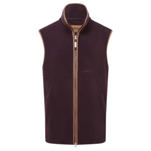 Schoffel Oakham Fleece Gilet - Port