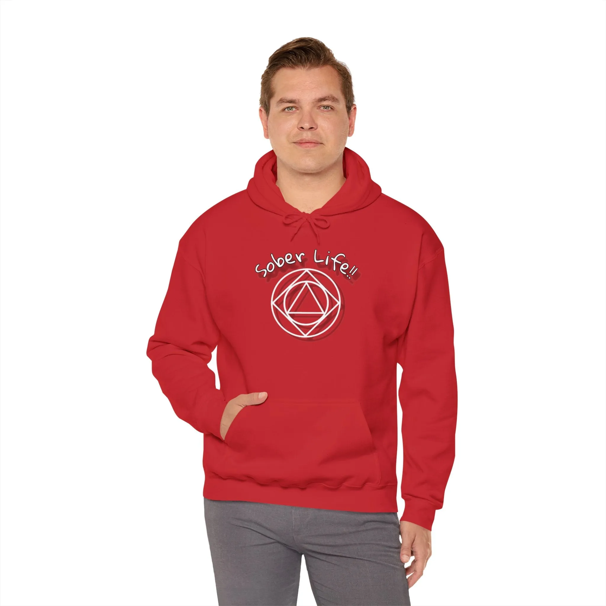 Sober Life Unisex Heavy Blend™ Hooded Sweatshirt