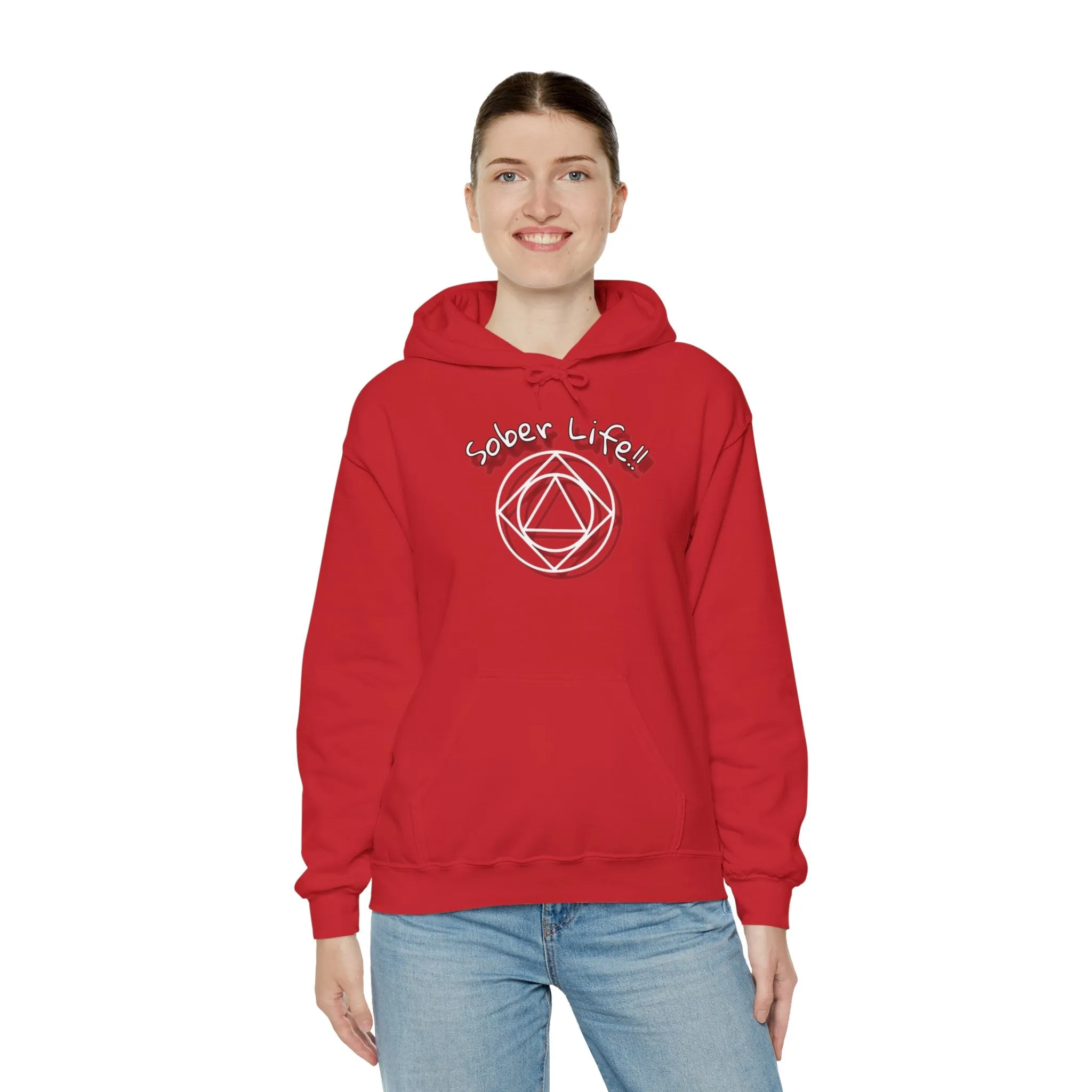 Sober Life Unisex Heavy Blend™ Hooded Sweatshirt