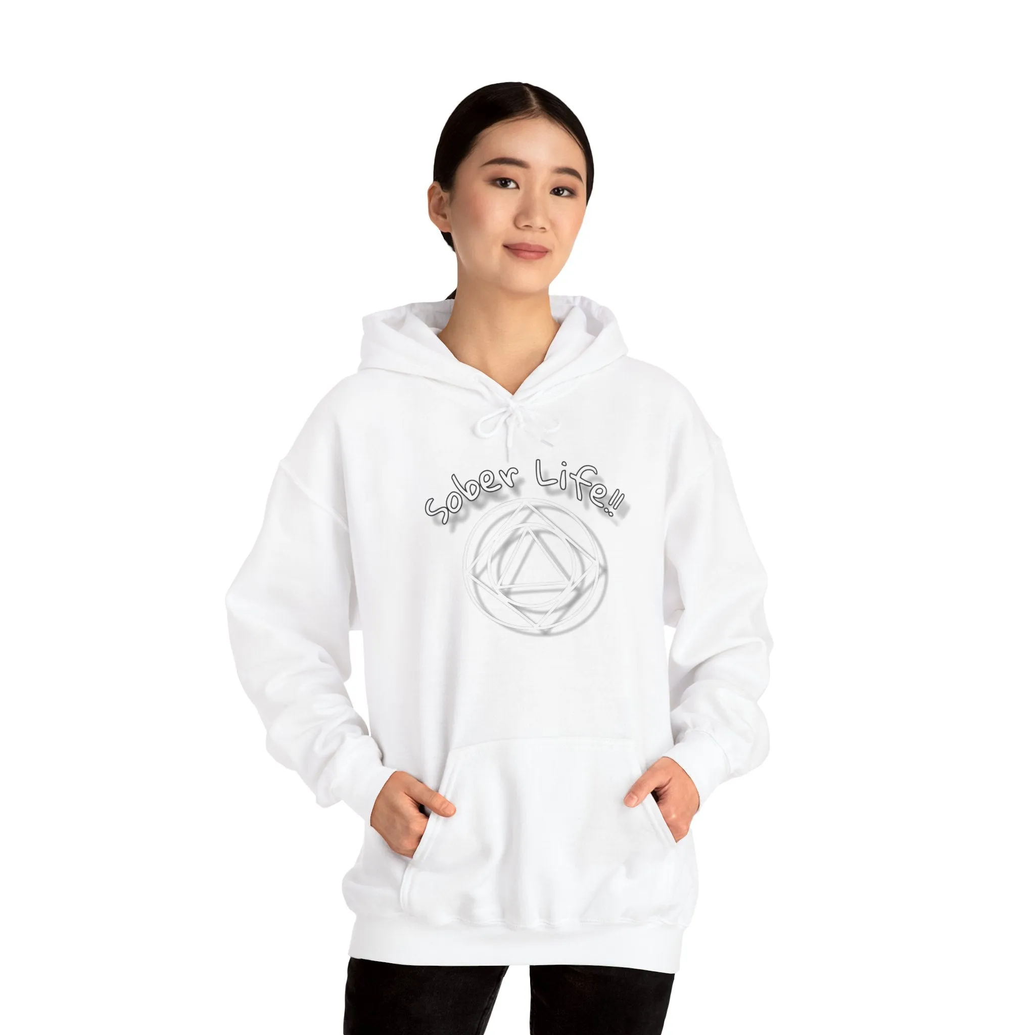 Sober Life Unisex Heavy Blend™ Hooded Sweatshirt