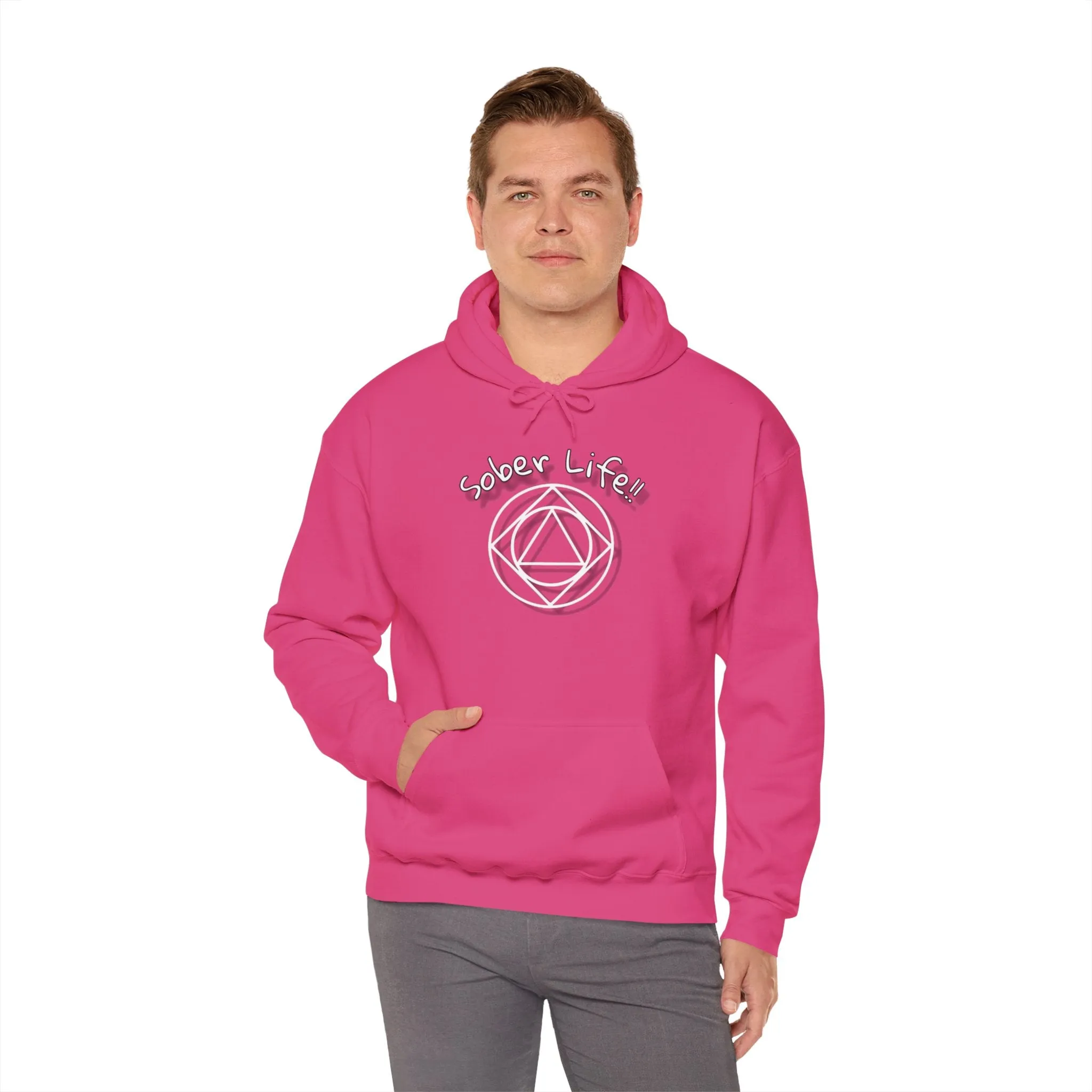 Sober Life Unisex Heavy Blend™ Hooded Sweatshirt