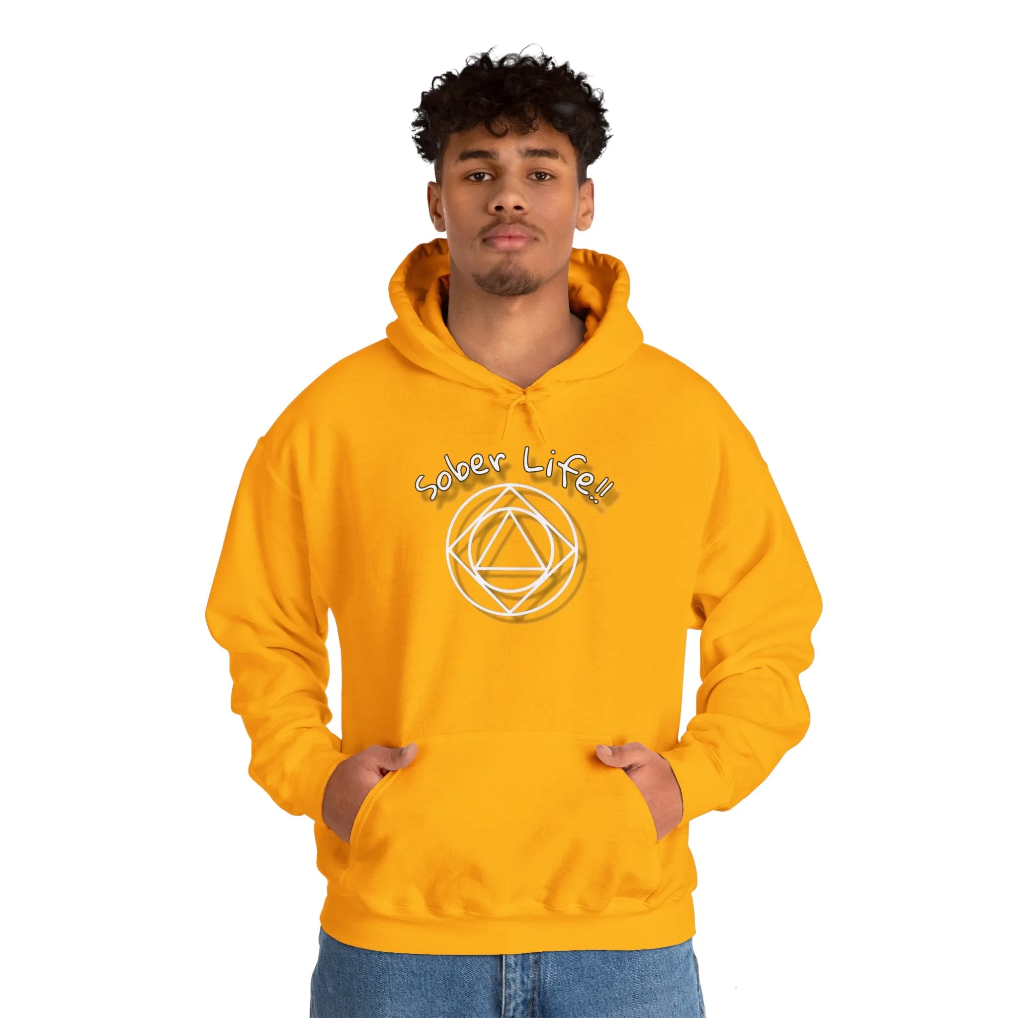 Sober Life Unisex Heavy Blend™ Hooded Sweatshirt