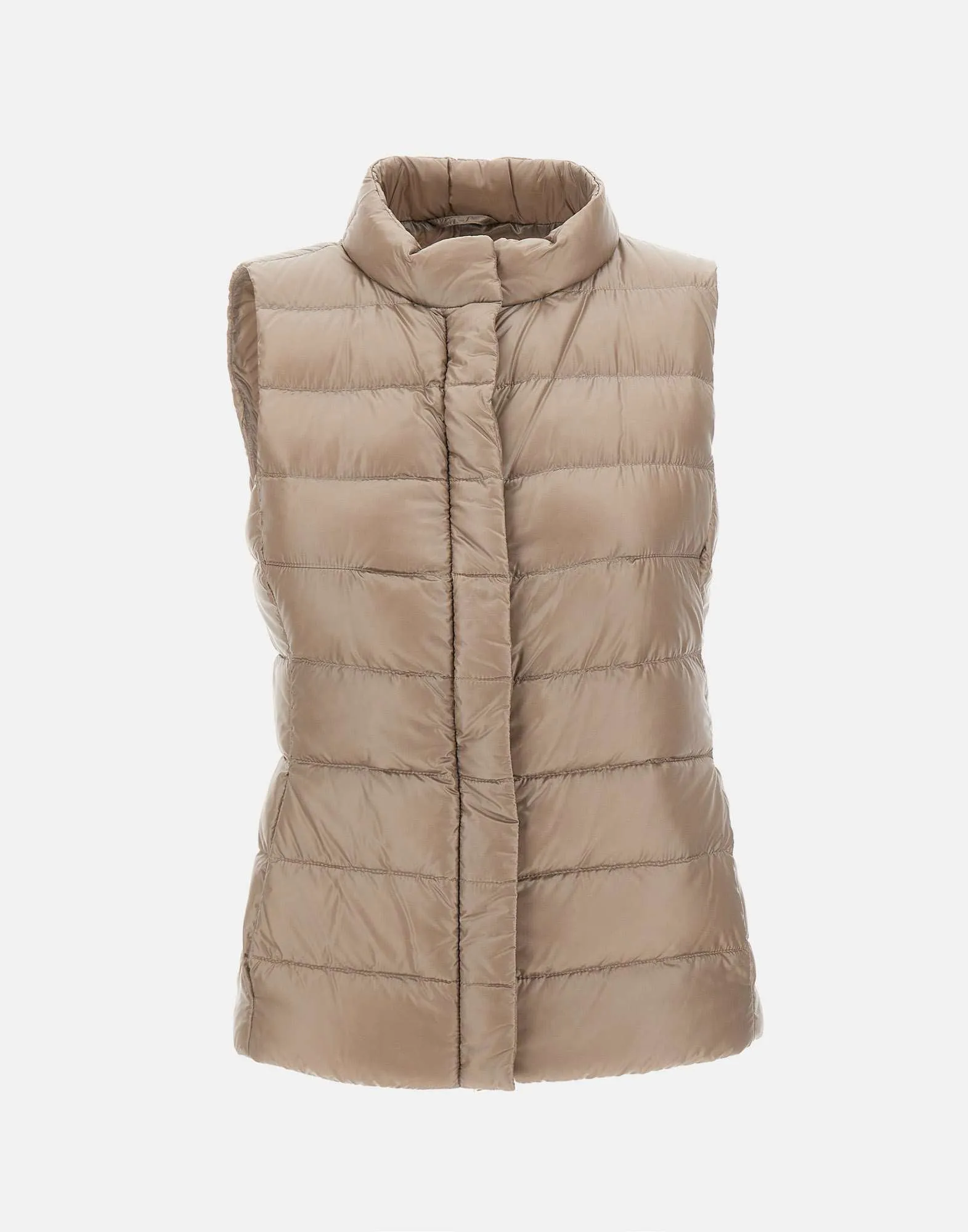 Taupe Ultralight Goose Down Vest