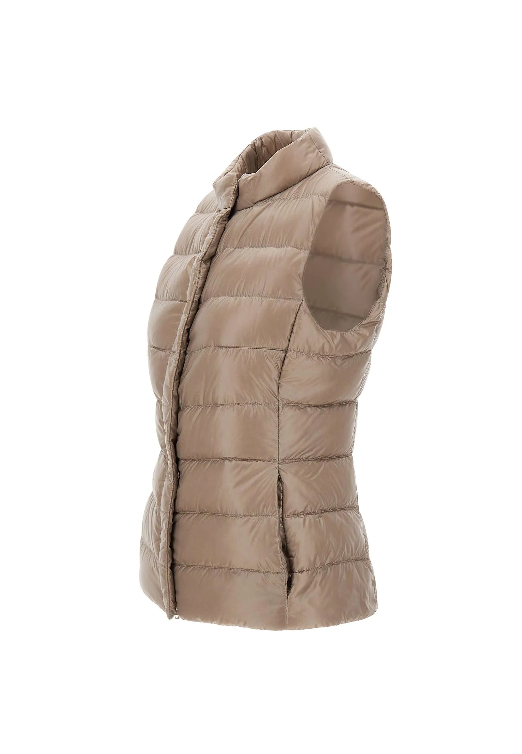 Taupe Ultralight Goose Down Vest