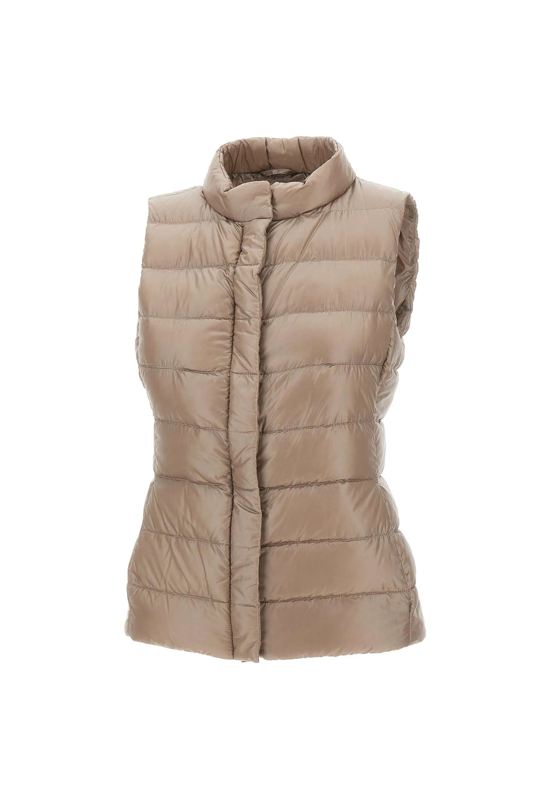 Taupe Ultralight Goose Down Vest