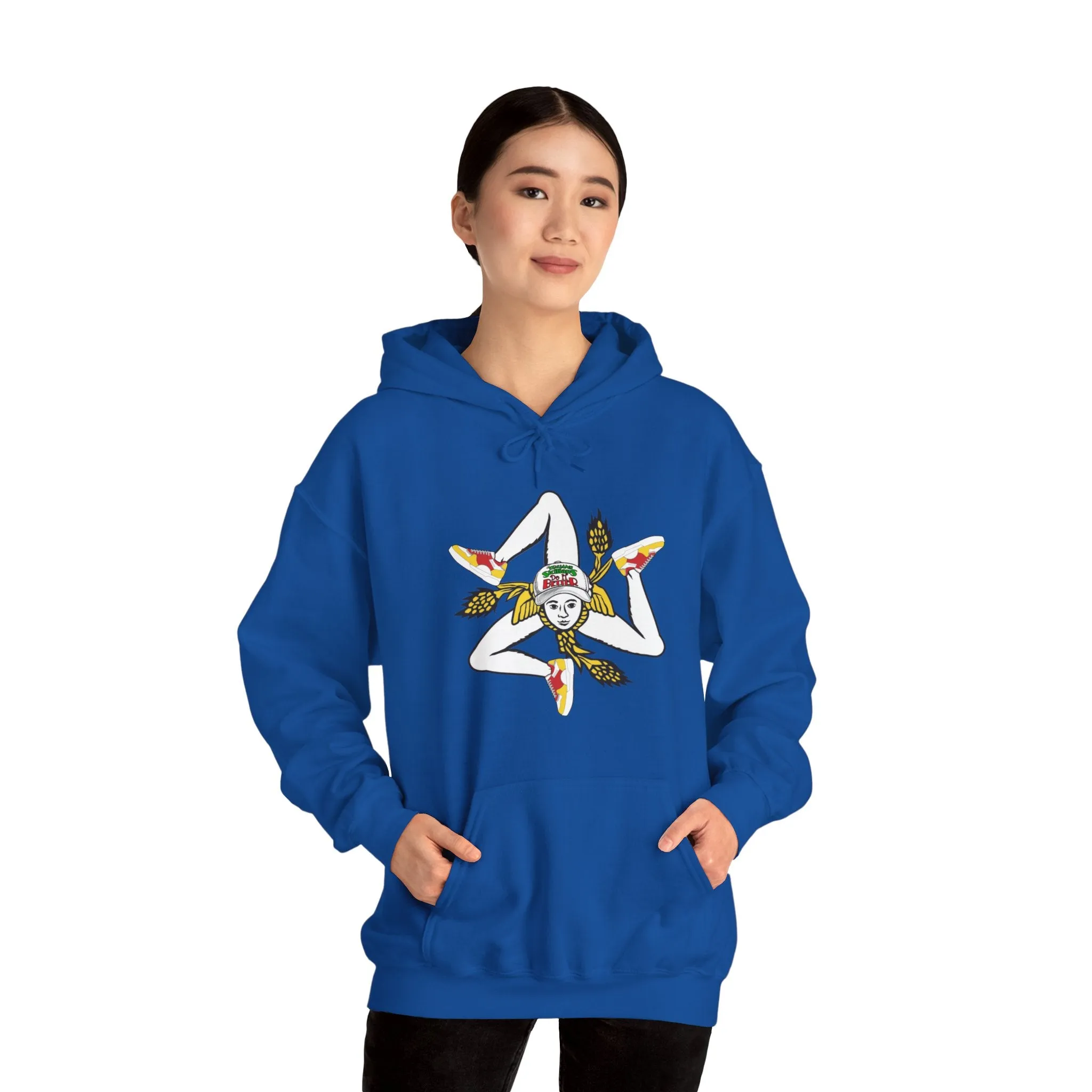 Trinacria Hoodie - Italian Sicilian Hooded Sweatshirt