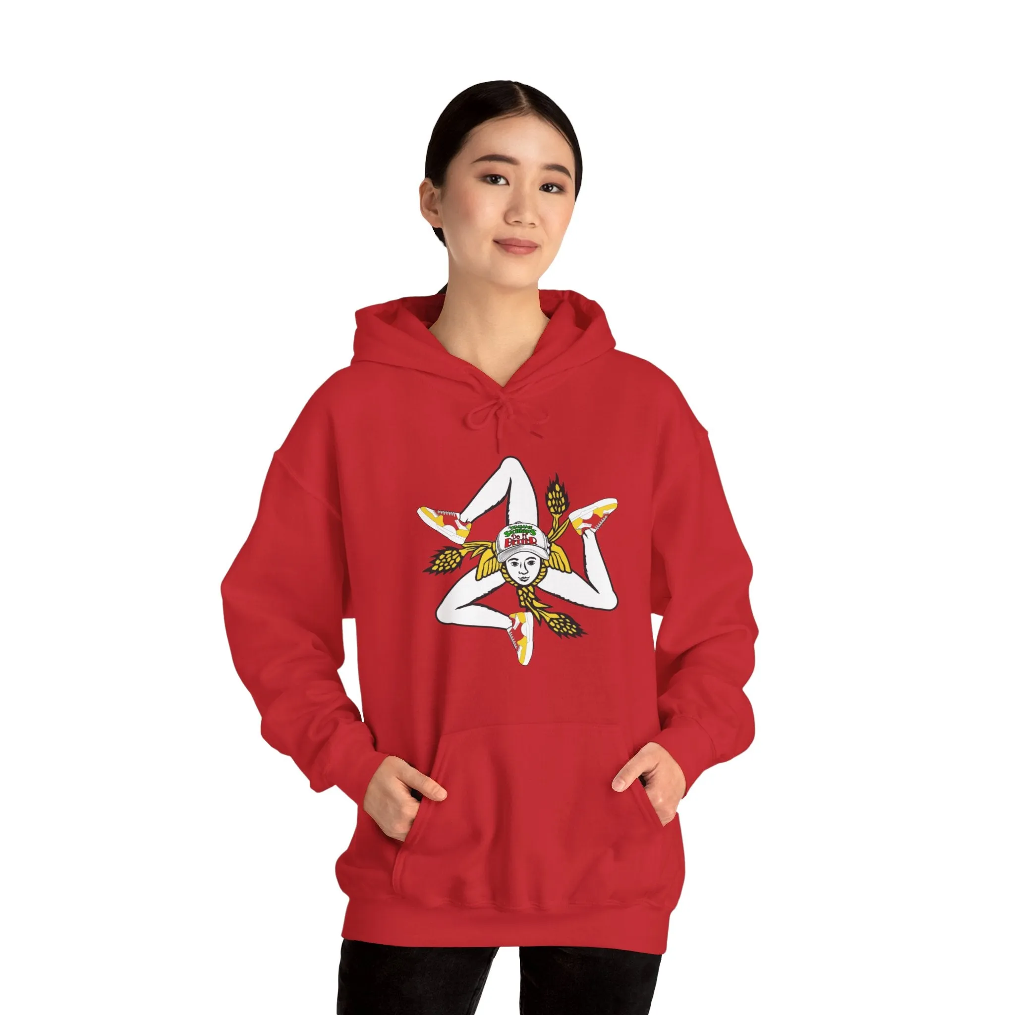 Trinacria Hoodie - Italian Sicilian Hooded Sweatshirt