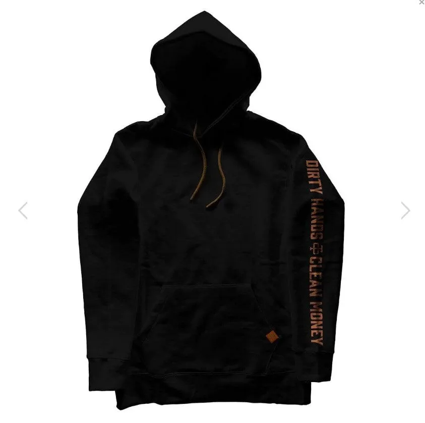 Troll Co. Men's Drudge "Dirty Hands Clean Money" Hoodie