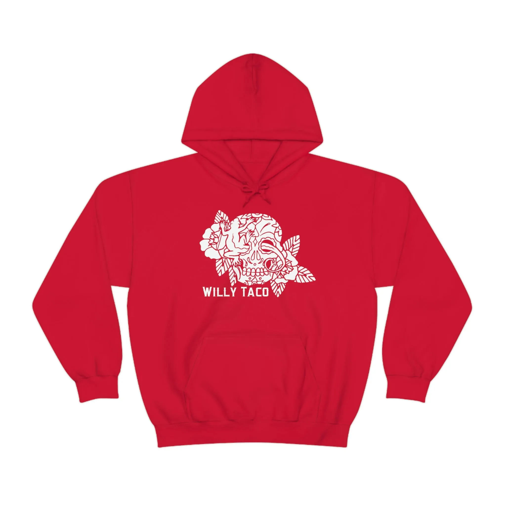 Willy Taco Sugar Skull Unisex Hooded Sweatshirt