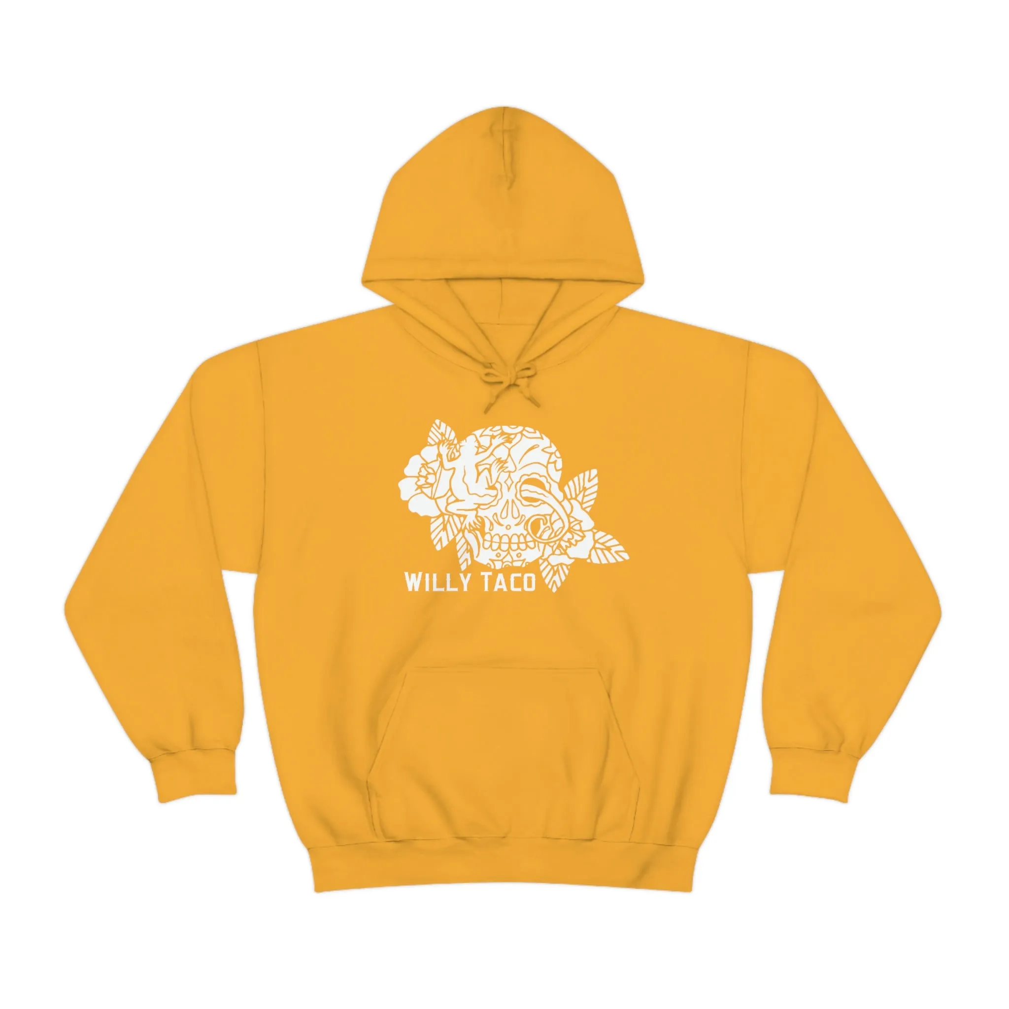 Willy Taco Sugar Skull Unisex Hooded Sweatshirt