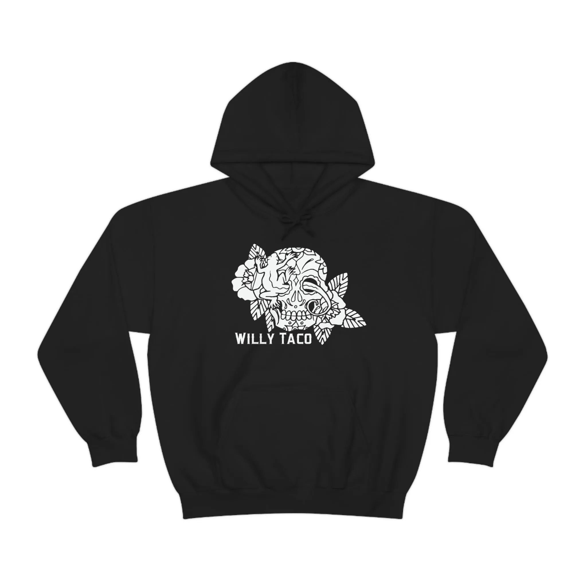 Willy Taco Sugar Skull Unisex Hooded Sweatshirt