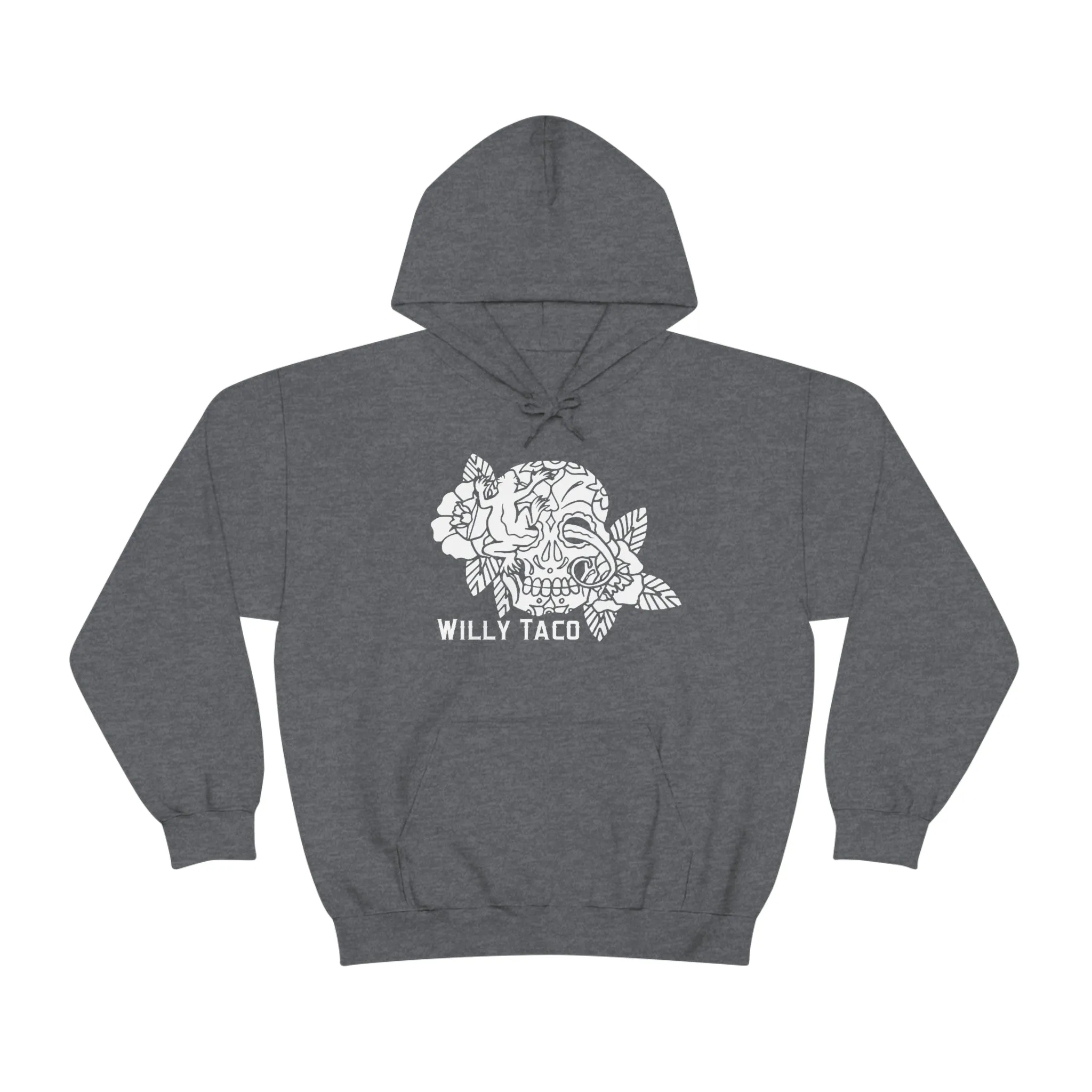 Willy Taco Sugar Skull Unisex Hooded Sweatshirt