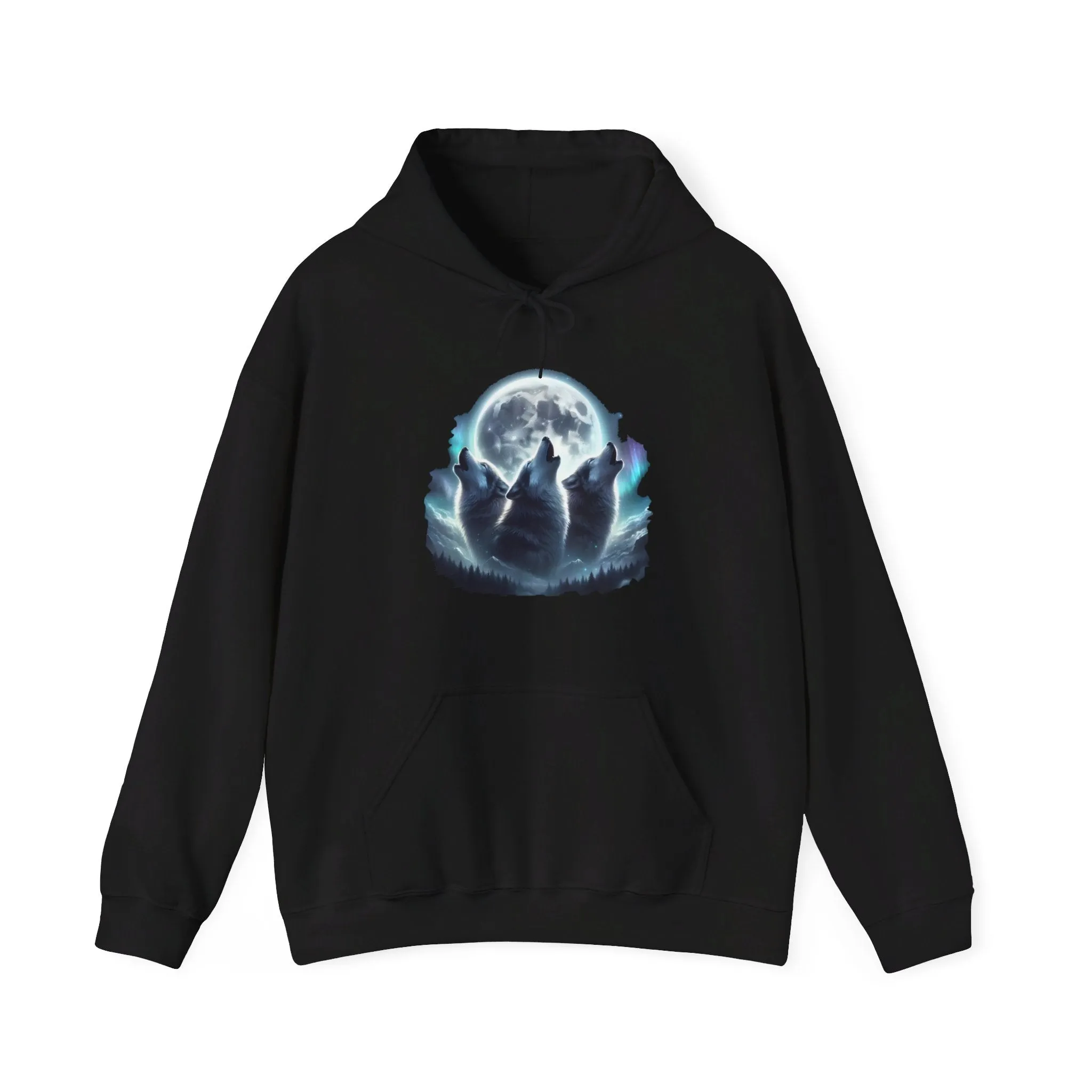 Wolves Howling Unisex Heavy Blend™ Hooded Sweatshirt